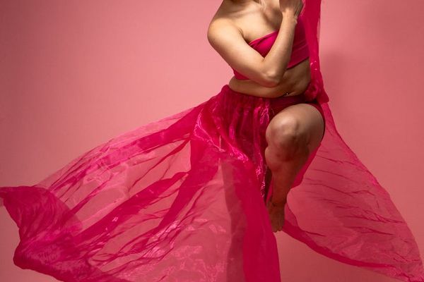 A sequence of movements shown in a dynamic flow.